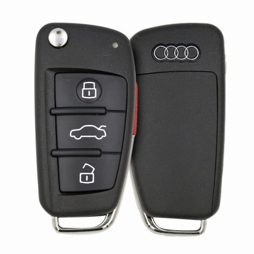 8V0 837 220 A Genuine Audi Flip Key Remote Remote Type Fobik - thumbnail